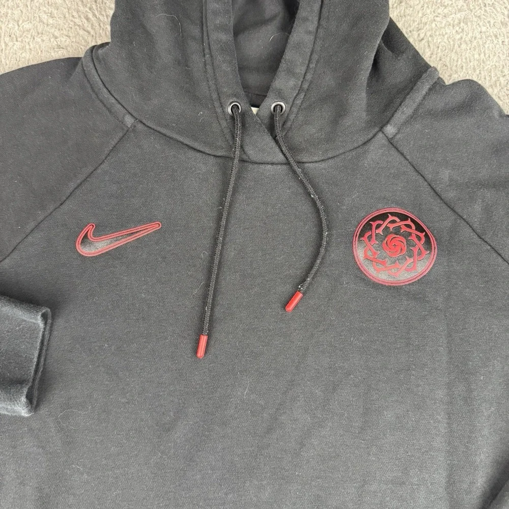 Nike Hoodie Sweatshirt Portland Thorns FC Club Fleece Pullover Mens Medium